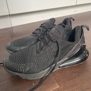 NIKE Black Air Max 270 Sneakers